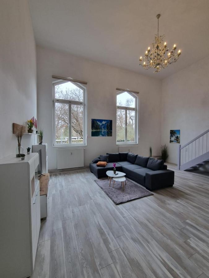 Quedels Loft Apartment เควดลินบวร์ก ภายนอก รูปภาพ