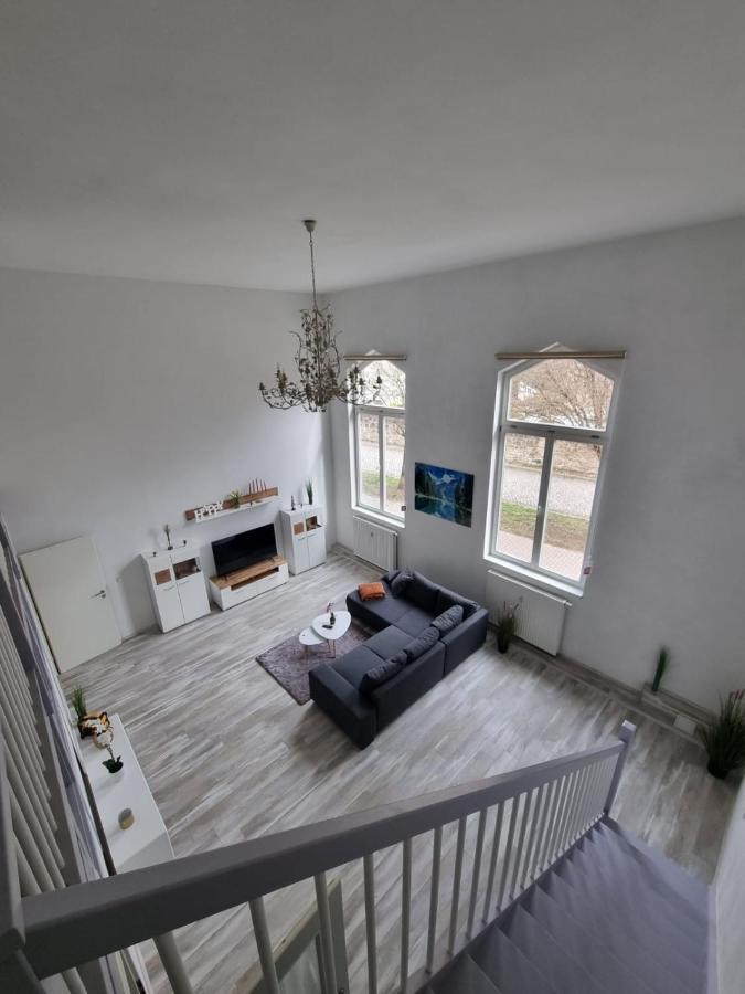 Quedels Loft Apartment เควดลินบวร์ก ภายนอก รูปภาพ