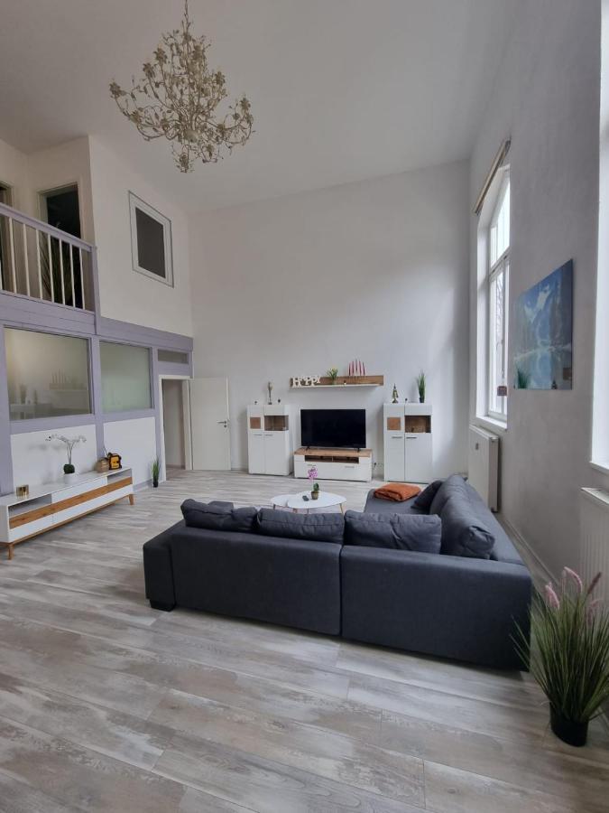 Quedels Loft Apartment เควดลินบวร์ก ภายนอก รูปภาพ
