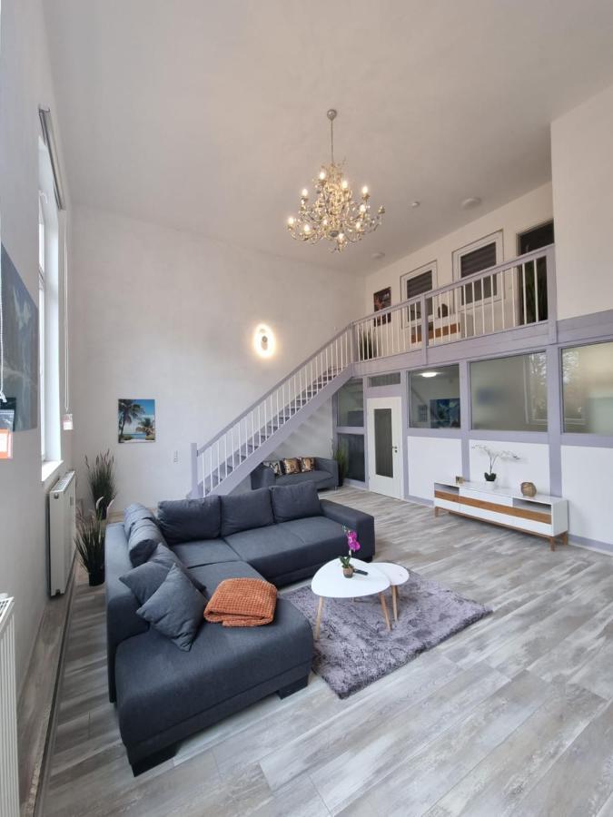 Quedels Loft Apartment เควดลินบวร์ก ภายนอก รูปภาพ