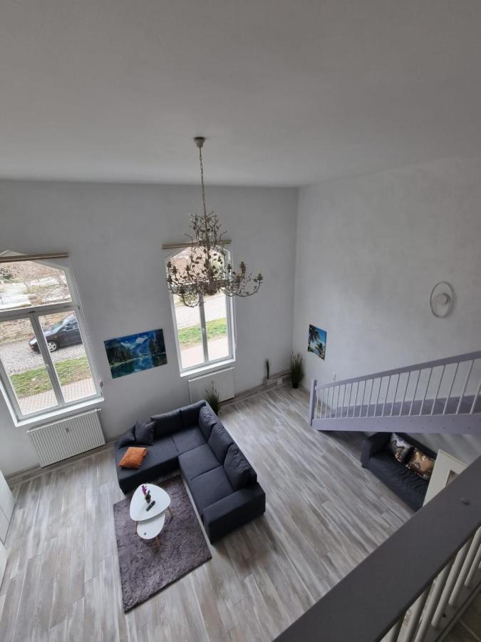 Quedels Loft Apartment เควดลินบวร์ก ภายนอก รูปภาพ